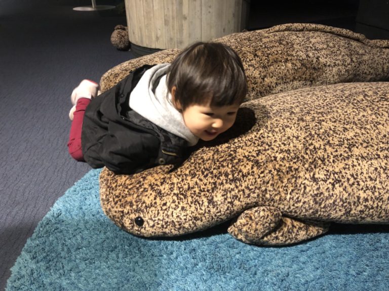 パパのお仕事で京都に来たよ