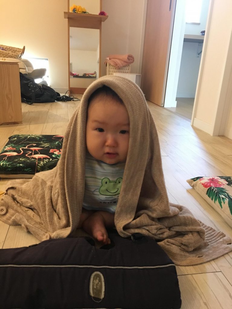 パパのカーディガン