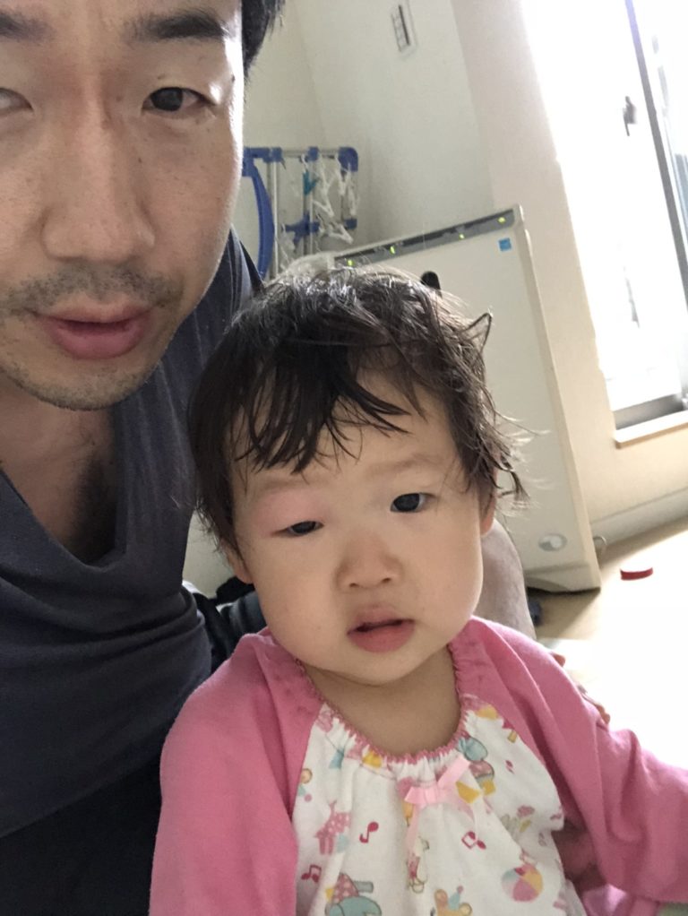 ねねちゃんの目が腫れまくった