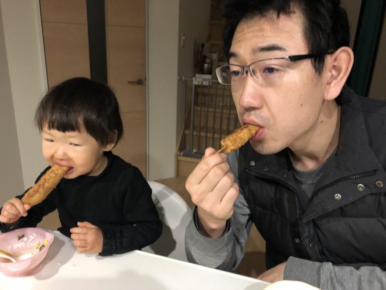 パパが1月1日に夜間救急に運び込まれたよ