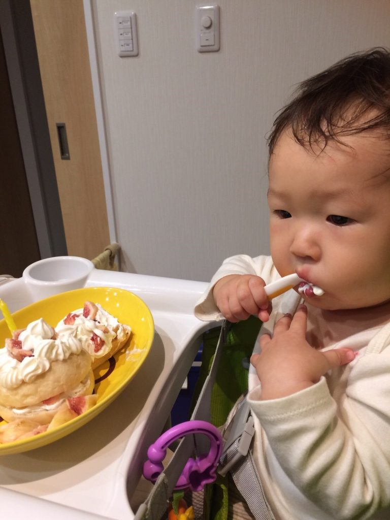 乳アレルギーと１歳の誕生日