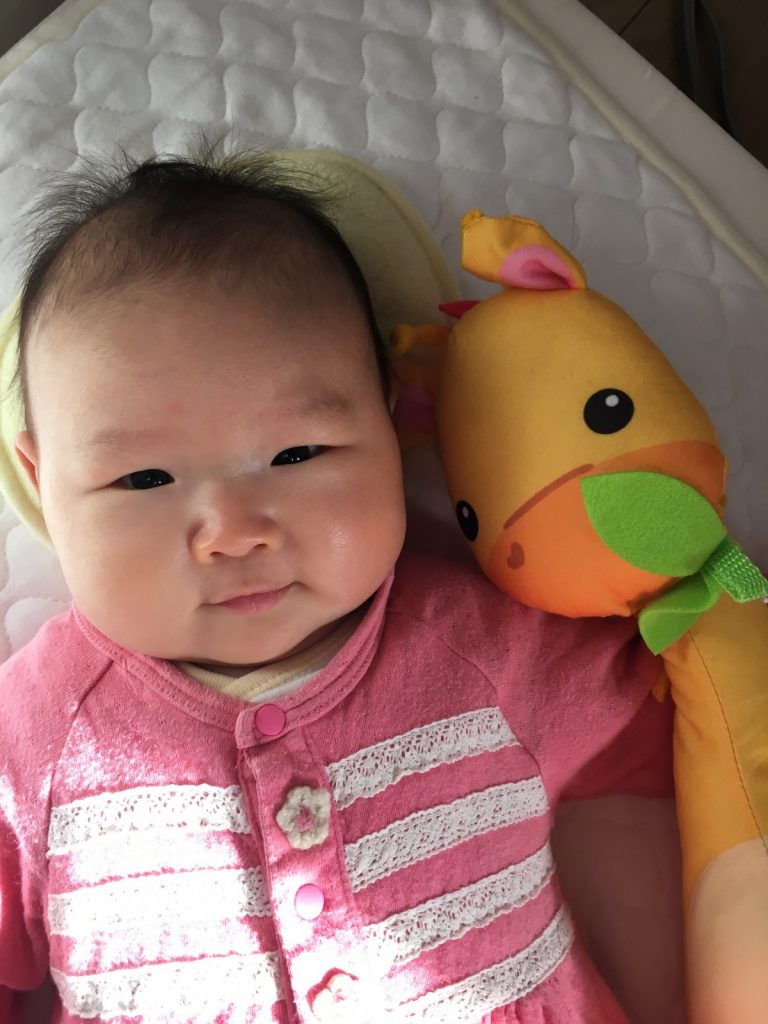 首が長いキリンさん