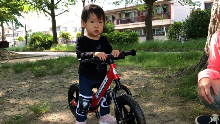 ストライダーのデビューをしたよ