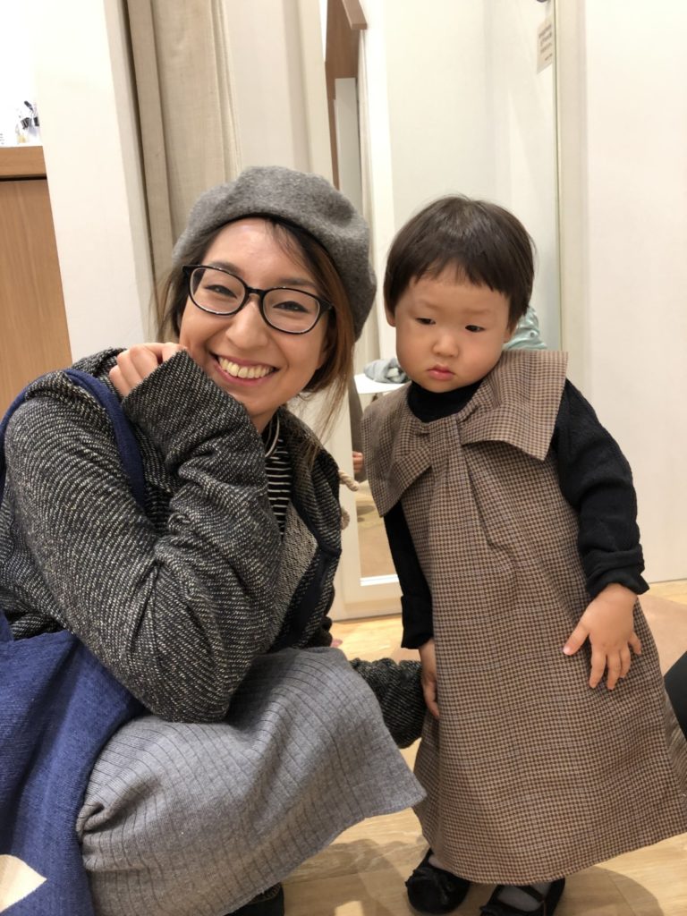参鶏湯（サムゲタン）と、ねねちゃんのワンピース