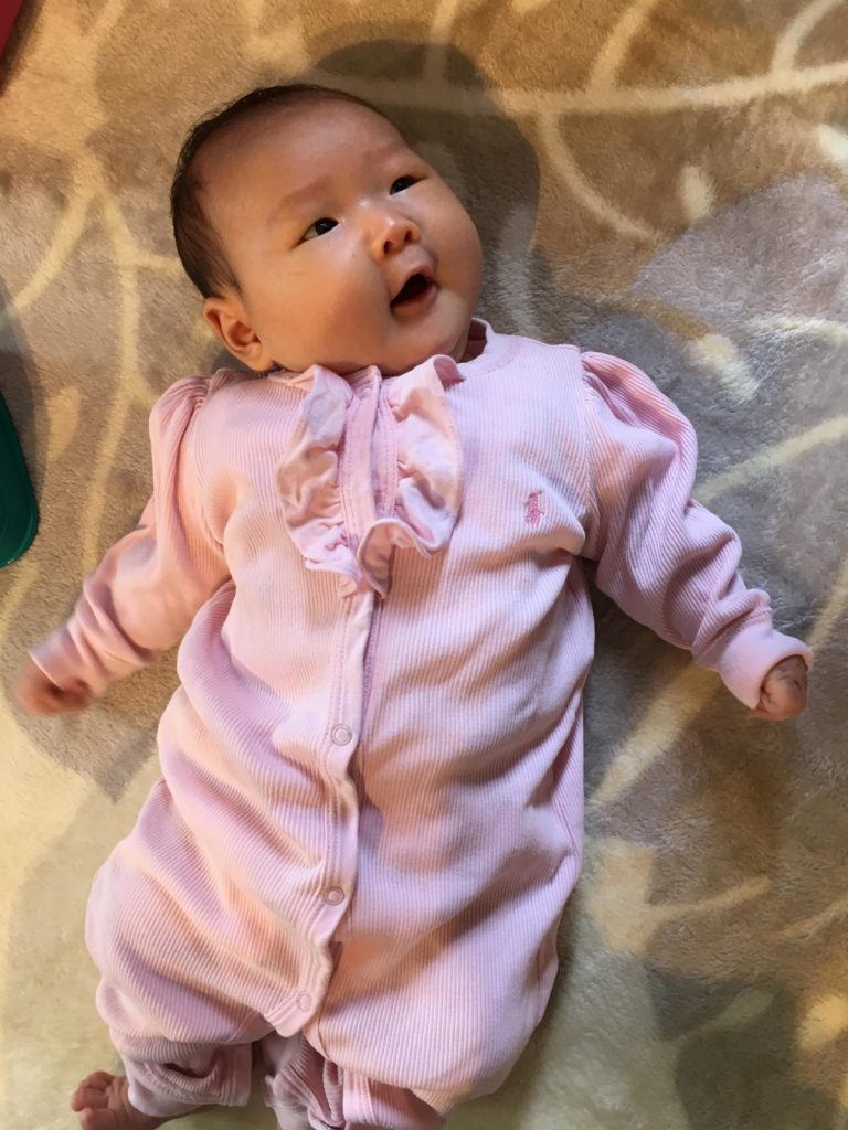 フリフリの服を着てみたらしい