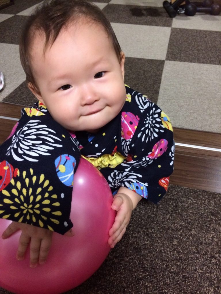 夏祭りデビュー